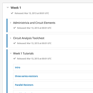يساعدك Studio على إبقاء الدورات التدريبية منظّمة